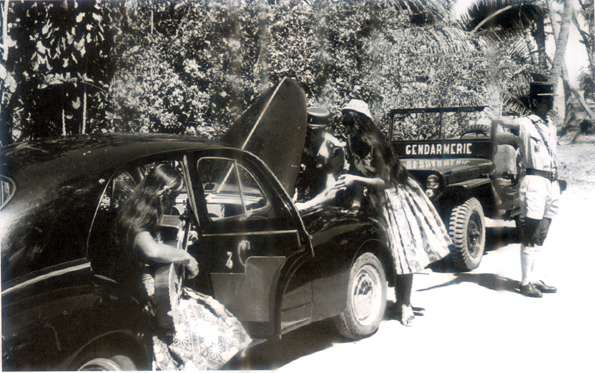 1965 gendarmerie jeep Tahiti