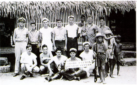 1944 BORA BORA Navy Shore patrol