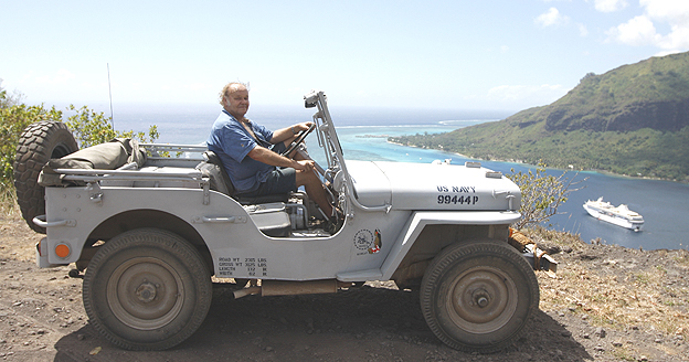 WW2 Jeep Tahiti - Navy