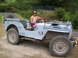 Moorea Navy jeep
