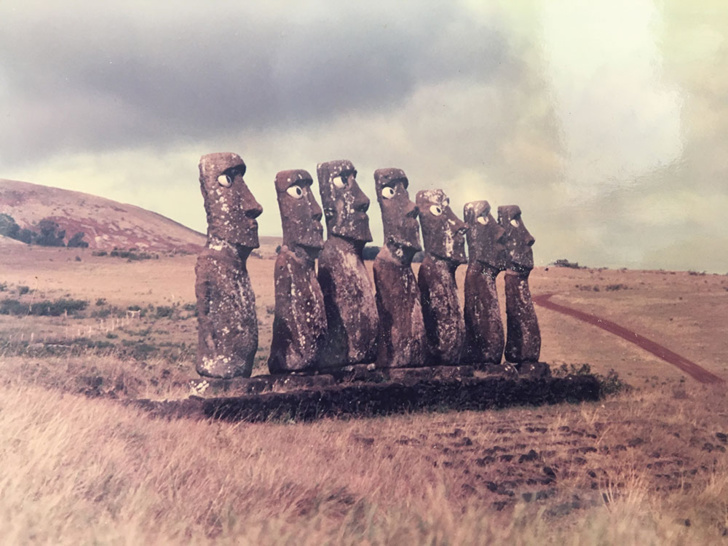 Le documentaire s’articule autour du point central que constitue le i[Moai]i. Crédit photos : DR