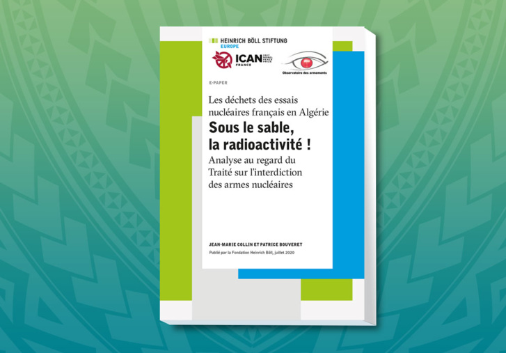 Sous le sable et le corail, la radioactivité