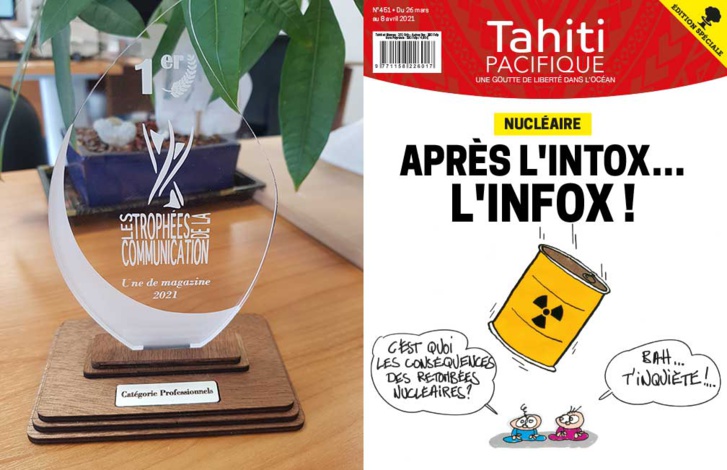 “Trophées de la communication”, 1er prix pour Tahiti Pacifique
