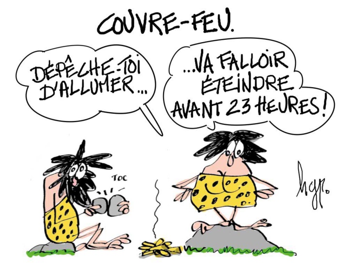 Couvre-feu : Doudou rêve de mettre la population sous cloche ! Couvre-feu : Doudou rêve de mettre la population sous cloche !