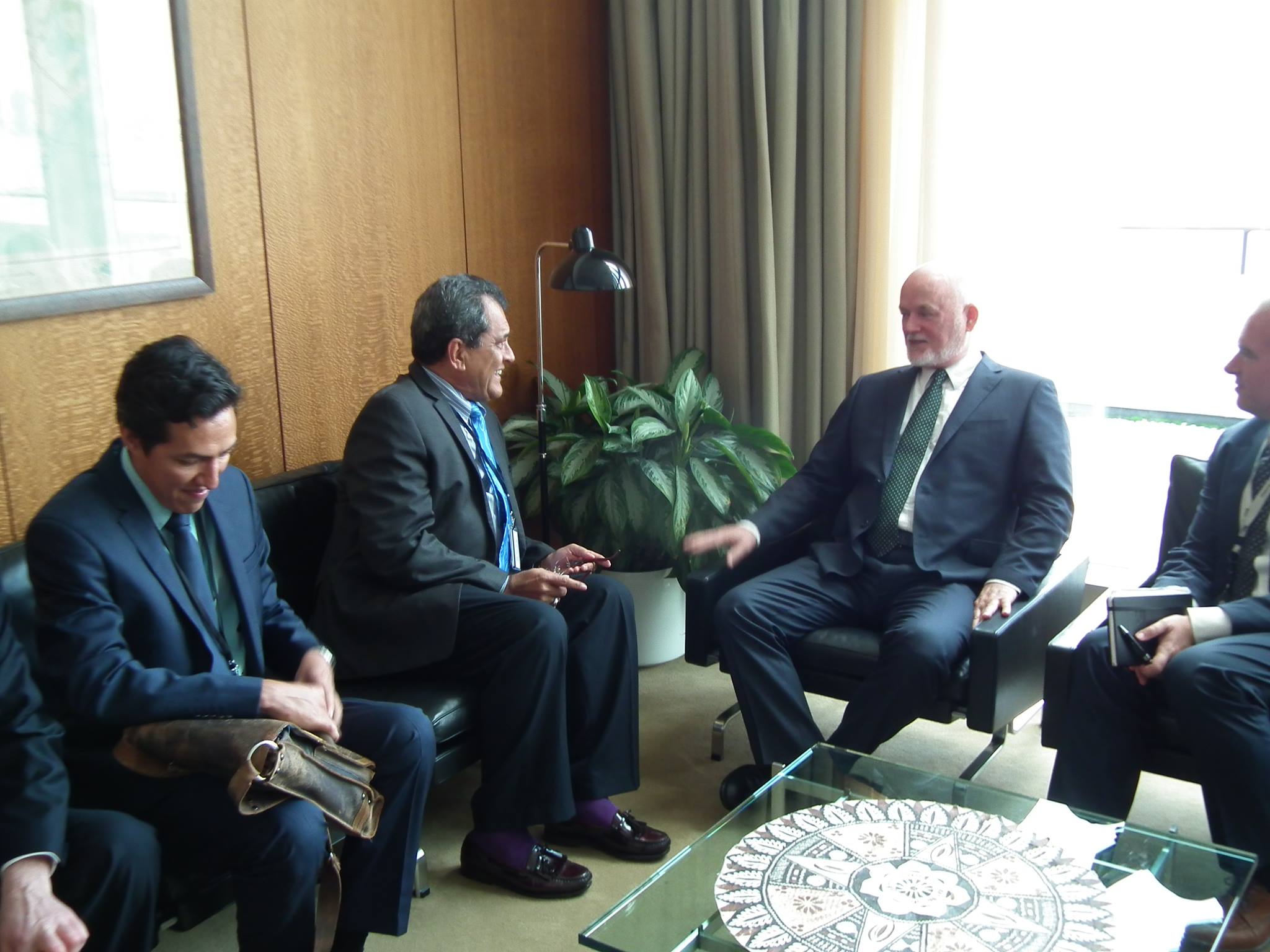 Que s'est-il passé entre les réunions préalables et l'intervention en séance du Président Fritch? 