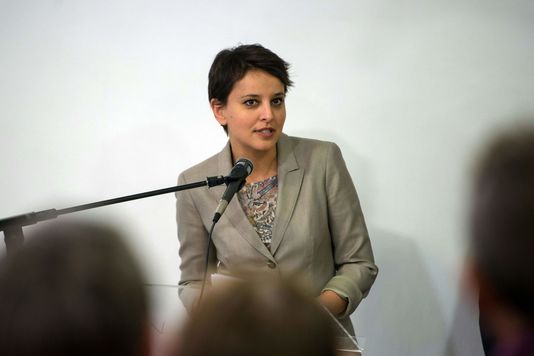 La Ministre de l'éducation Najat Vallaud-Belkacem en visite au fenua
