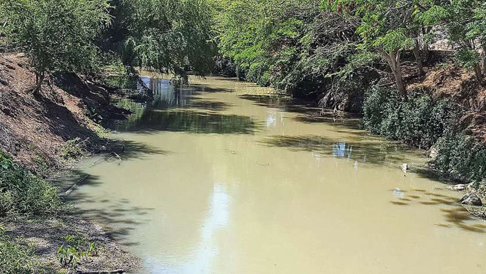 Les lâchers d’eau ont eu lieu depuis le barrage de la Ouaménie, à 11,5 kilomètres au nord du village. Crédit photo : LNC