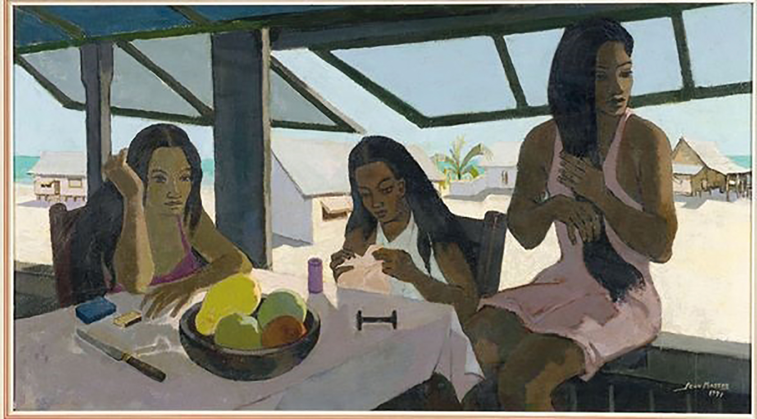 Dans la lumière des îles - Jean Masson et Rosine Temauri